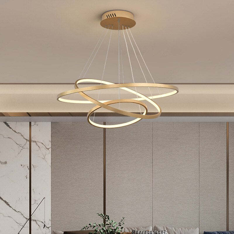 Yumanira | Moderne Plafondlamp met 3 Ringen