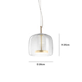 Hotel glazen hanglamp